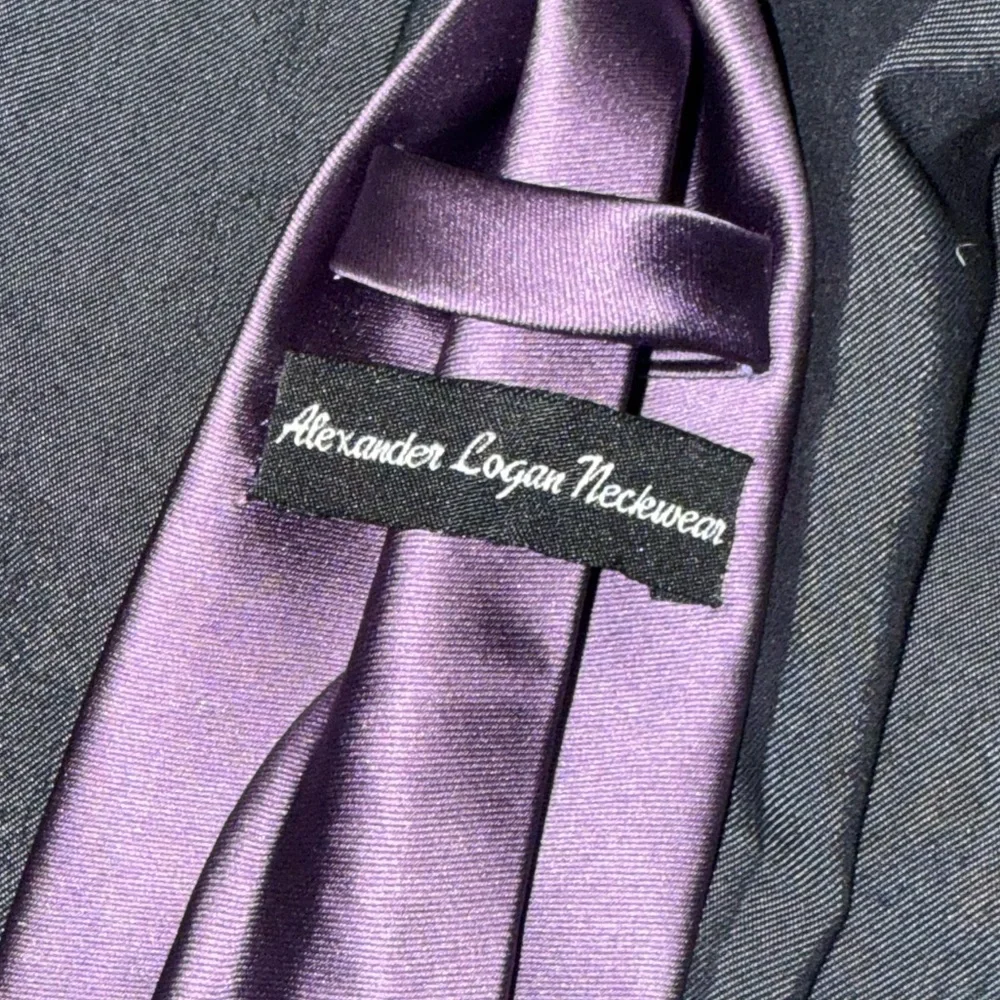 Elegant Purple Tie